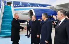 President Ilham Aliyev arrives in Türkiye for working visit