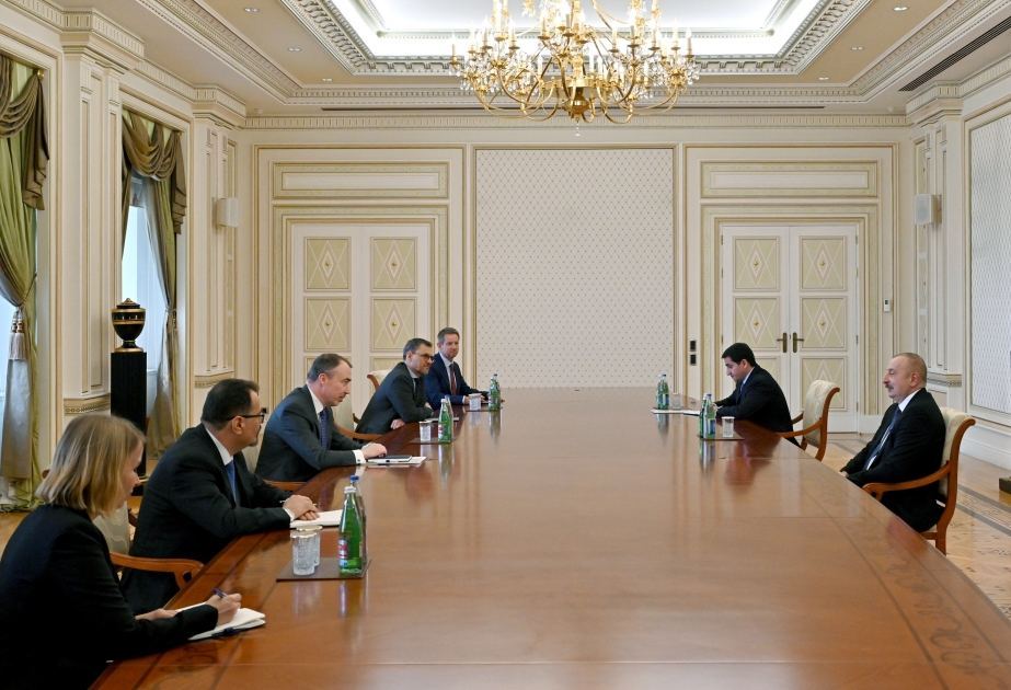 President Ilham Aliyev receives EU Special Rep for S. Caucasus