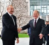President of Azerbaijan Ilham Aliyev’s one-one-one meeting with chancellor of Germany Olaf Scholz kicks off