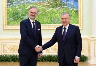 The President of Uzbekistan and the Prime Minister of the Czech Republic discuss specific projects for the development of industrial and technological partnership