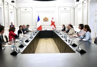 Georgian President, French FM discuss EU integration