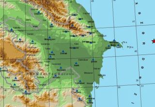 Earthquake hits Caspian Sea
