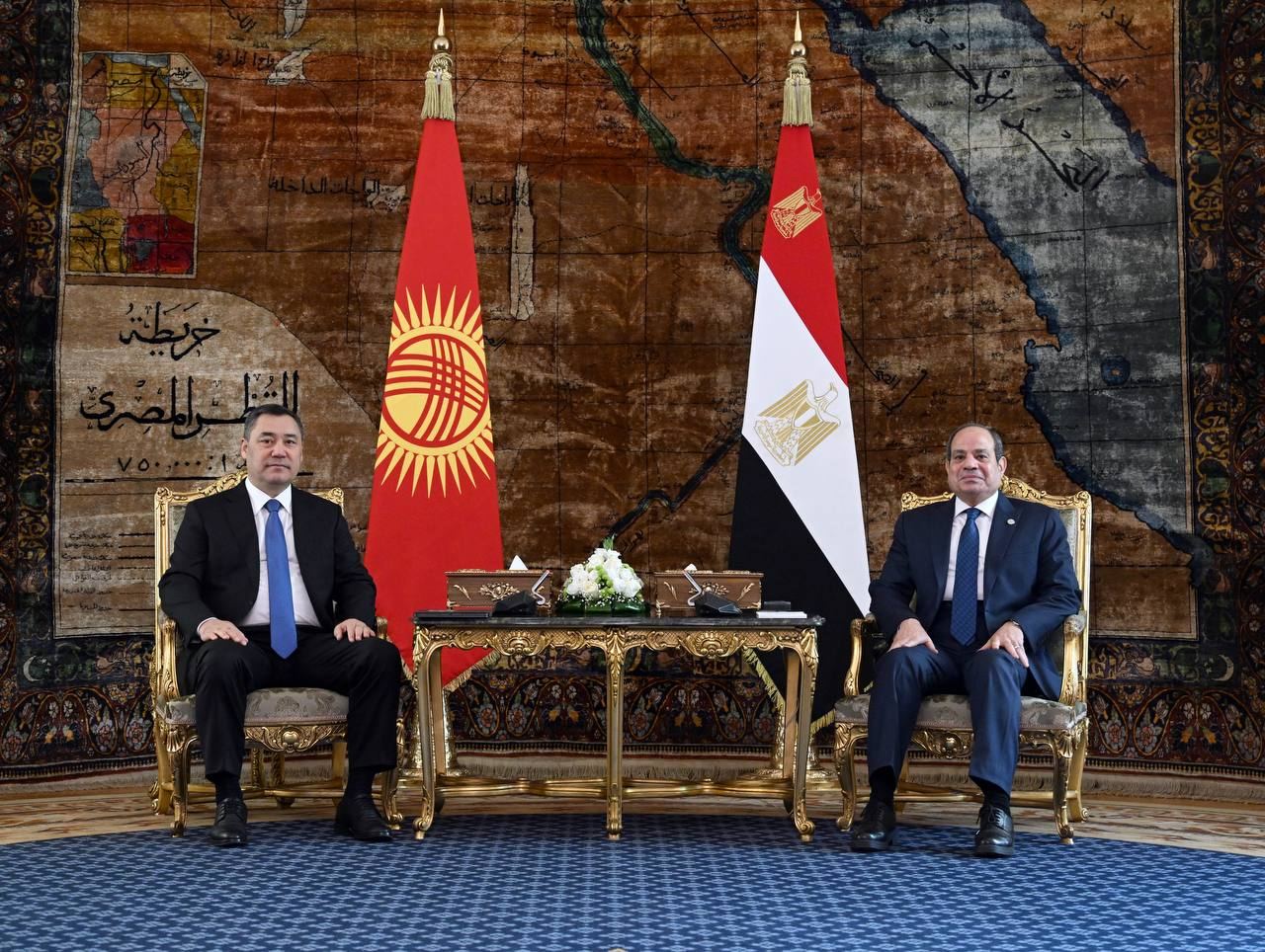 Kyrgyzstan, Egypt discuss expanding cooperation in landmark Cairo talks