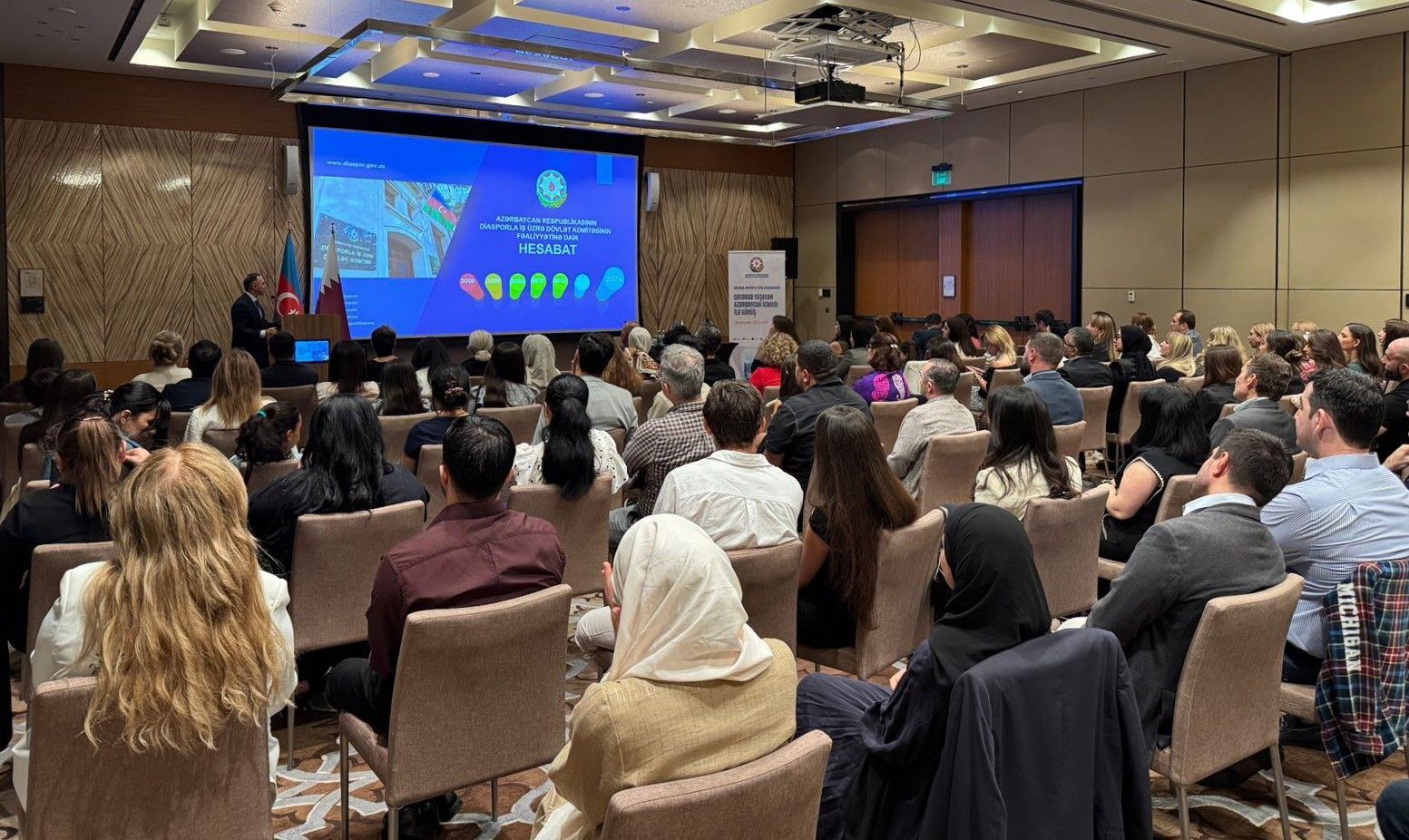 Meeting with the Azerbaijani community living in Qatar held