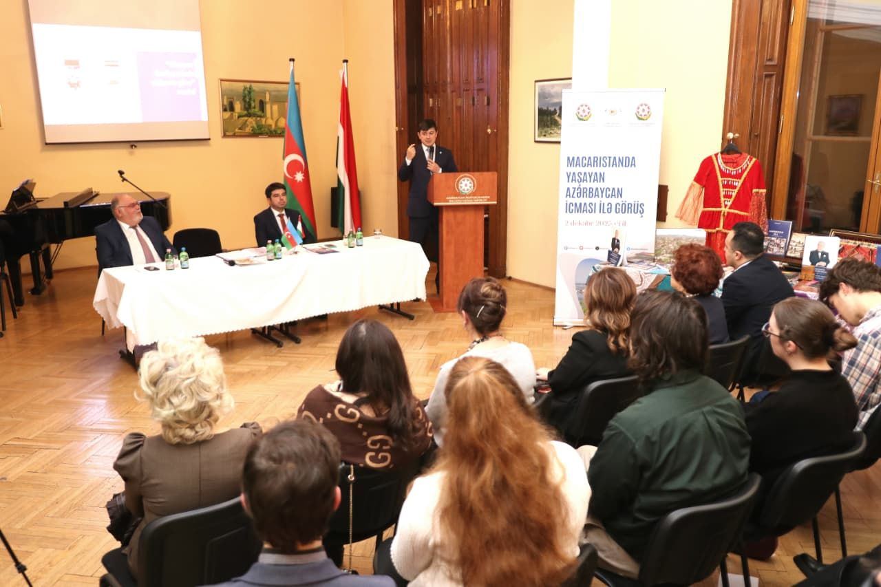 Azerbaijan house in Budapest presents community report