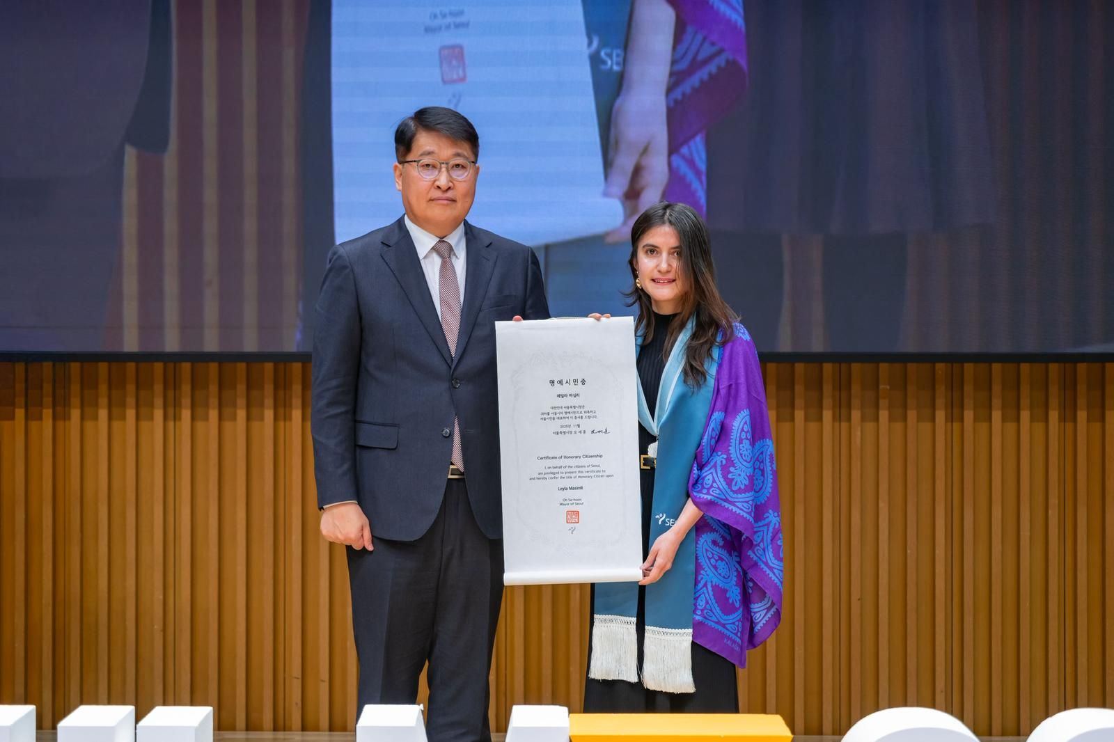 Azerbaijani scholar recognized for promoting culture in South Korea