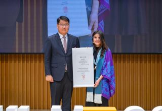 Azerbaijani scholar recognized for promoting culture in South Korea