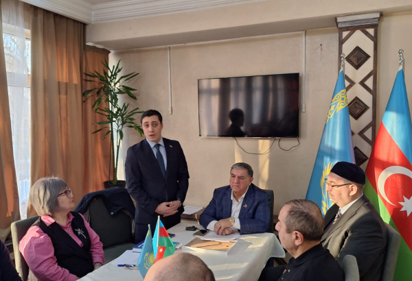 Azerbaijani community in Kazakhstan honors January 20 martyrs