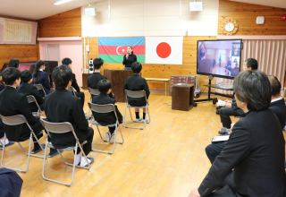 Matsue students complete “Azerbaijan in my words” contest
