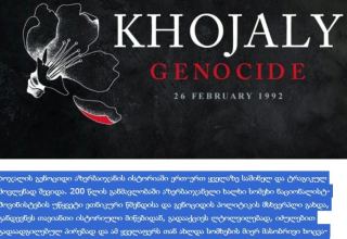 Article highlights 34 years since Khojaly tragedy