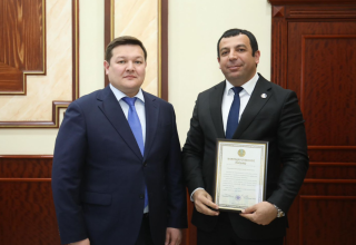 Kazakhstan President honors diaspora activist Elmir Shahsuvarov