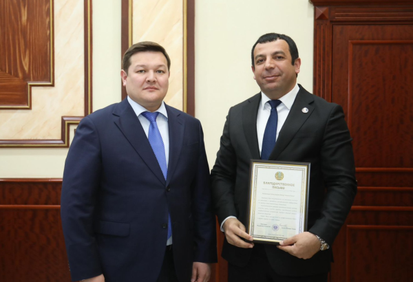 Kazakhstan President honors diaspora activist Elmir Shahsuvarov