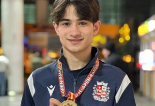 Young athlete wins gold in Skopje tournament