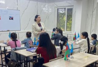 Students commemorate Heydar Aliyev in Kazakhstan