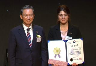 Azerbaijani diaspora member honored by South Korea’s Justice Ministry