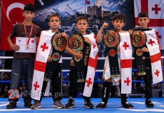 Dmanisi kickboxers shine at international tournament in Kars