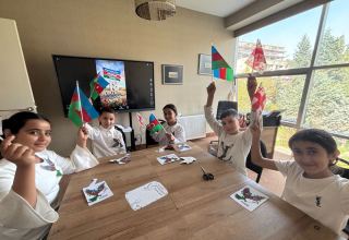 Azerbaijani students in Georgia mark Independence Restoration Day